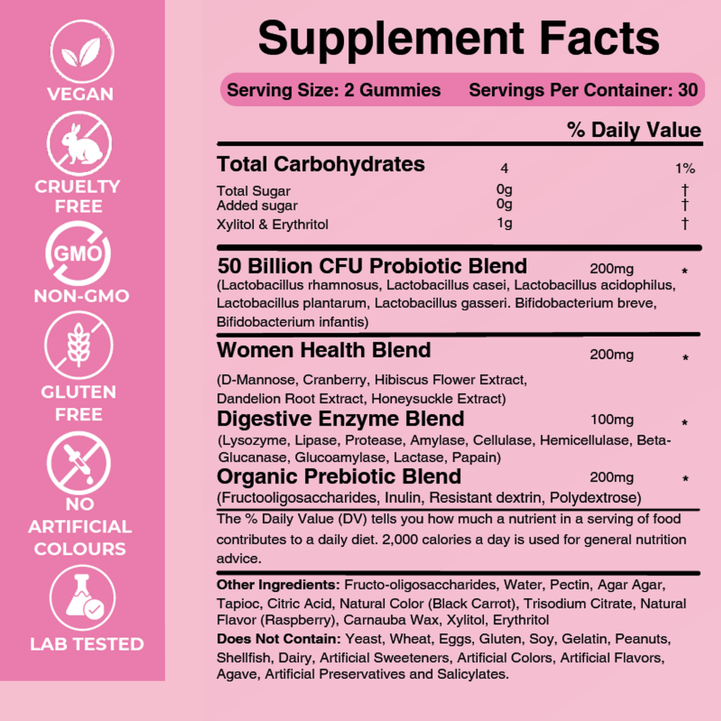 Women's Probiotic Gummies